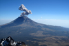 STOCK volcano vent steam