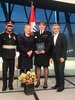 Mayor presents award to fire commissioner
