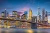 Stock New York bridge