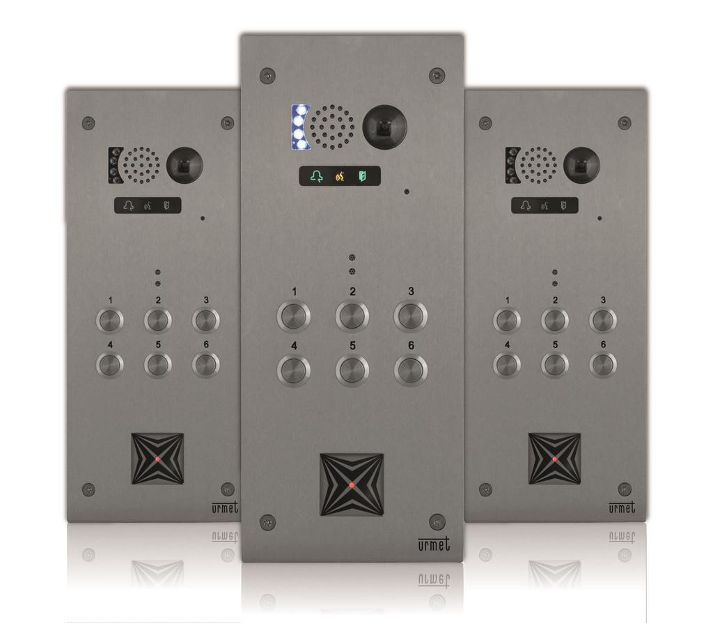 urmet two-wire video entry panels