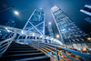 skyscraper stairs